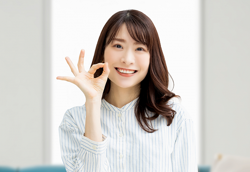 金属アレルギーの心配がない