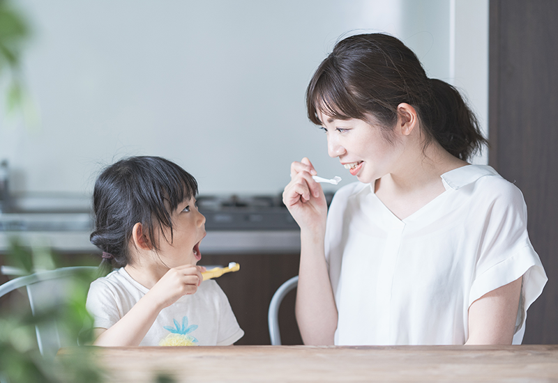 子供の頃からのケアが必要です